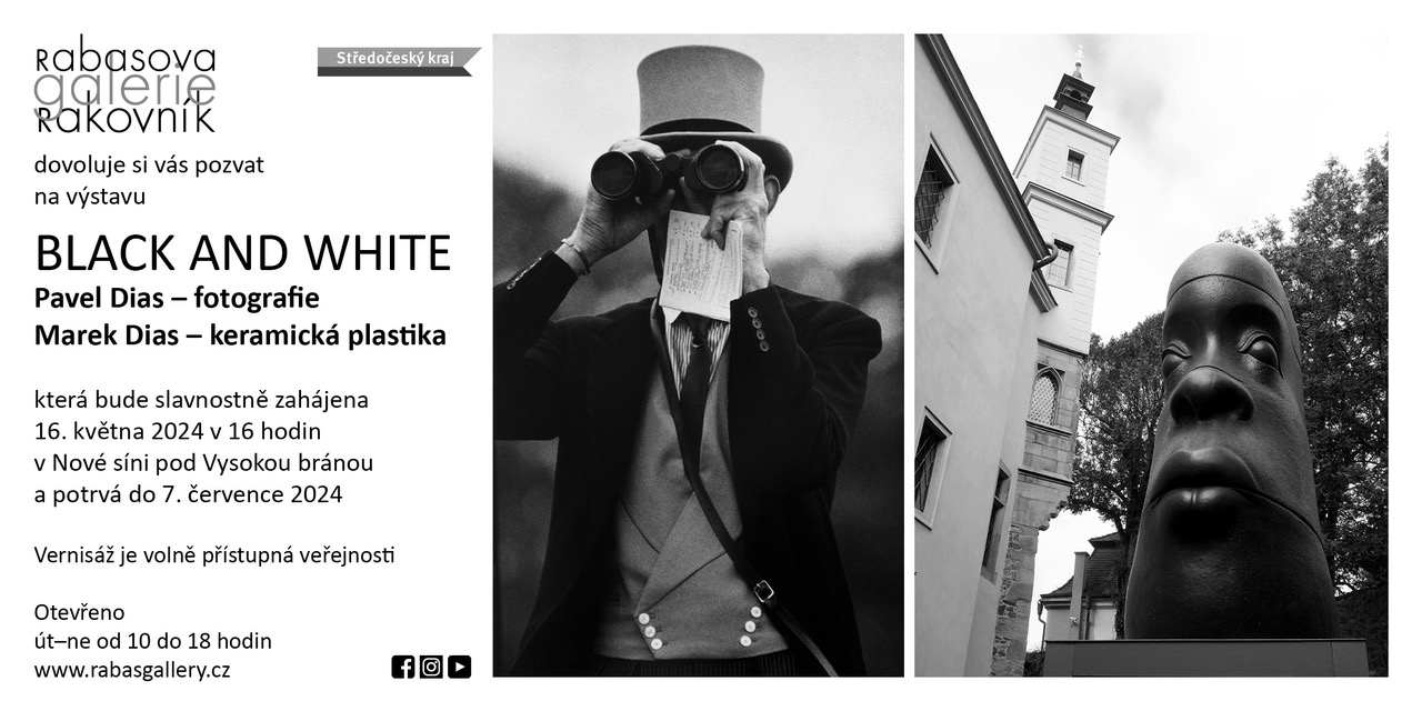 Výstava Marka a Pavla Diase  „BLACK & WHITE“